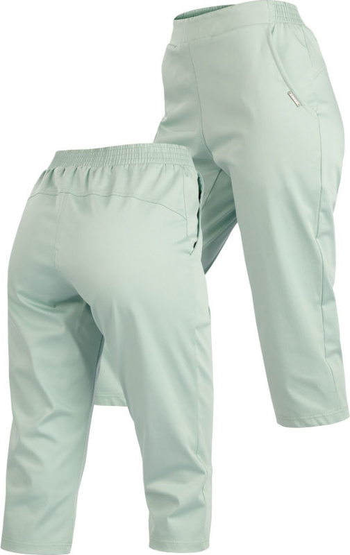 Dámské 3/4 kalhoty LITEX zelené Barva: 598, Velikost: M