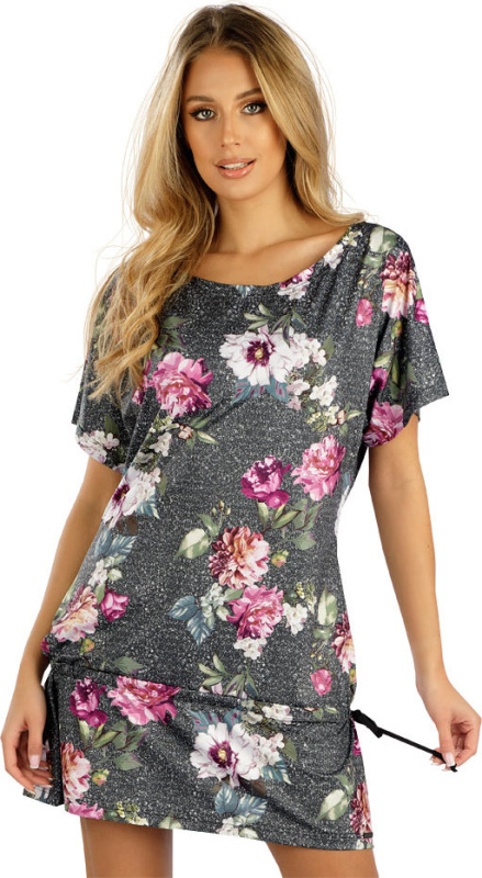 Dámská tunika LITEX s krátkým rukávem černá Velikost: L