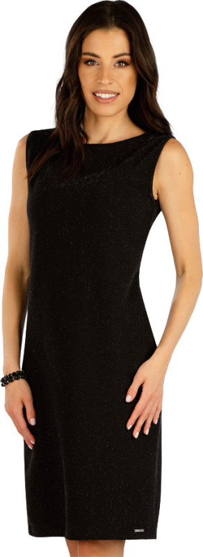 Dámské šaty LITEX bez rukávu černé Velikost: L