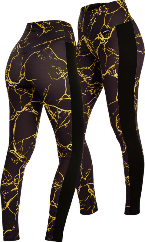 Dámské funkční legíny LITEX dlouhé černé Velikost: M