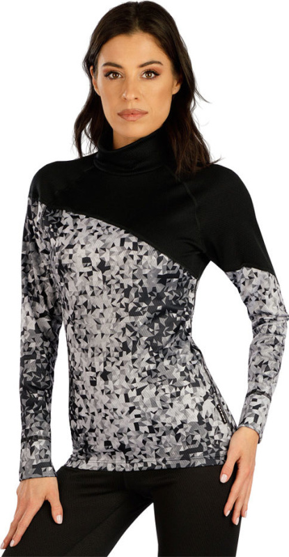 Dámský funkční rolák LITEX černý Velikost: M