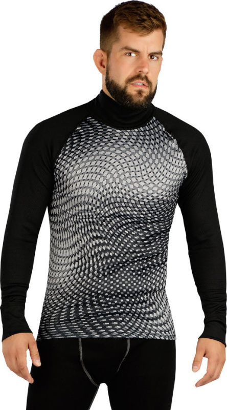 Pánský funkční rolák LITEX černý Velikost: M