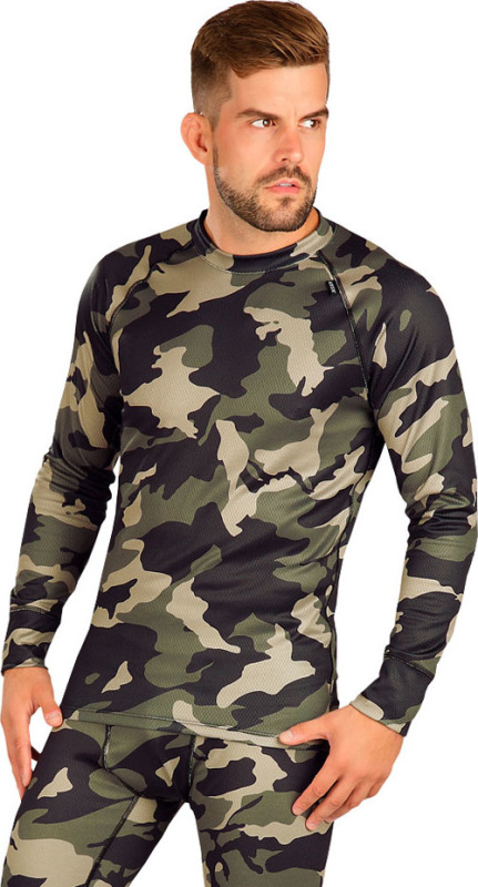 Pánské funkční triko LITEX army Velikost: XXL