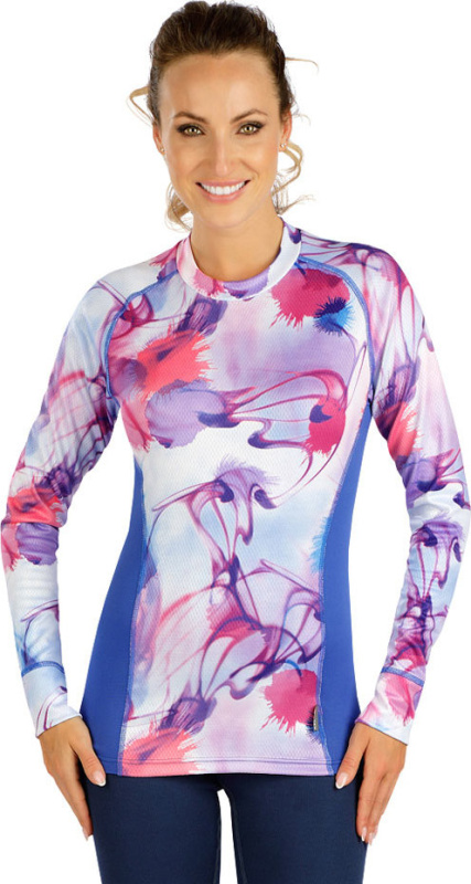 Dámské funkční triko LITEX fialové Velikost: XL