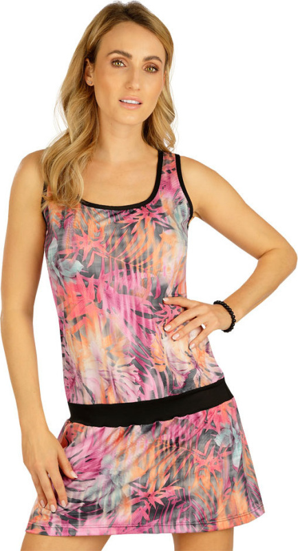 Dámské šaty LITEX bez rukávu růžové Velikost: L