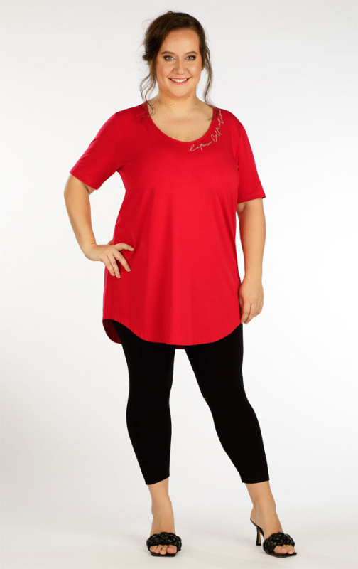 Dámské legíny LITEX pro plnoštíhlé PLUS SIZE černé Barva: černá, Velikost: XXXL