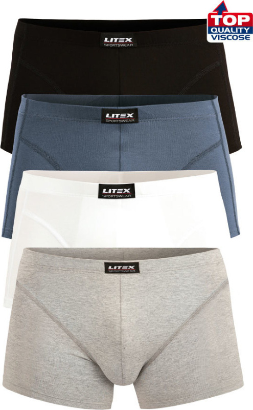 Pánské boxerky LITEX Barva: černá, Velikost: XL