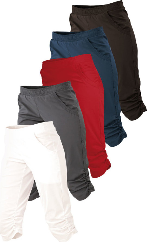 Dámské 3/4 kalhoty LITEX bokové Barva: Bílá, Velikost: S