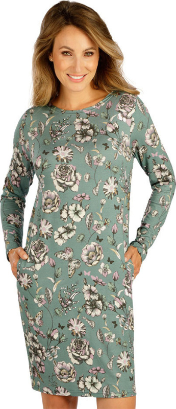 Dámské šaty LITEX s dlouhým rukávem šedé Velikost: S