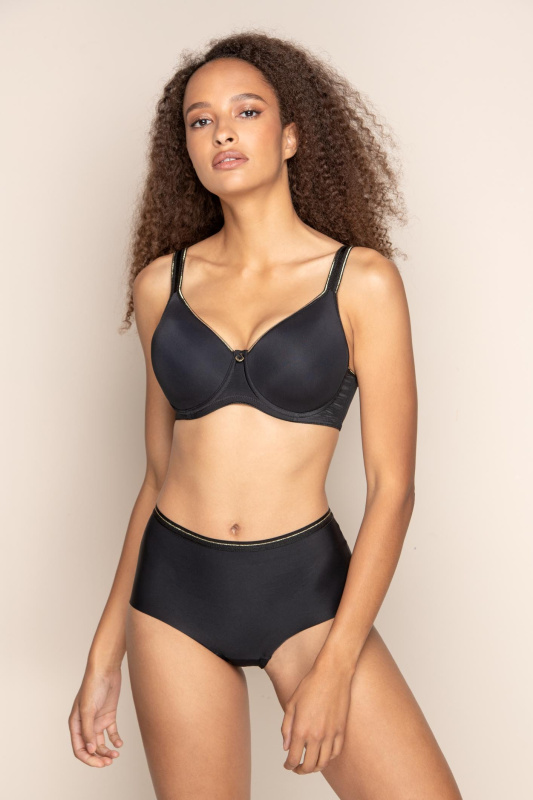 Vyztužená bezešvá podprsenka DreamBra Golden Hour Timo 041826 Barva: Černá, Velikost: 85G