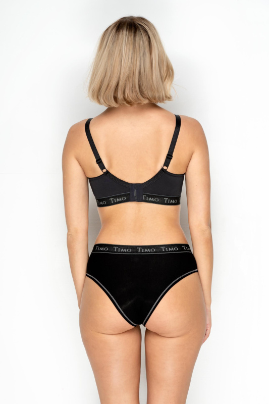 Středně vysoké kalhotky s pohodlnou gumou TIMO Timo 115841 Barva: Bílá, Velikost: XXL