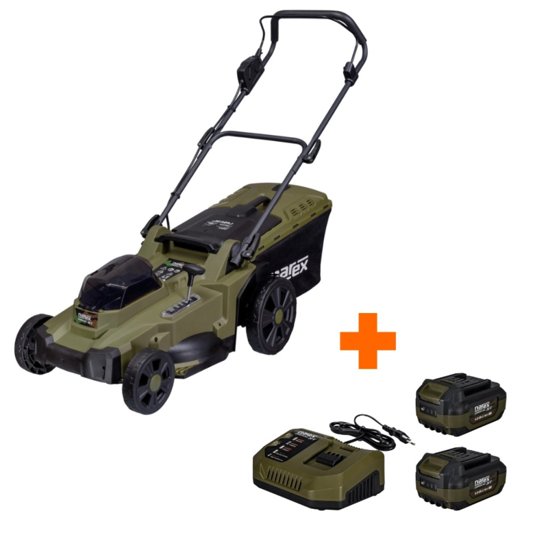 Narex Aku sekačka CST 430 Camouflage + 2x 4,0 Ah akumulátor + nabíječka CN20