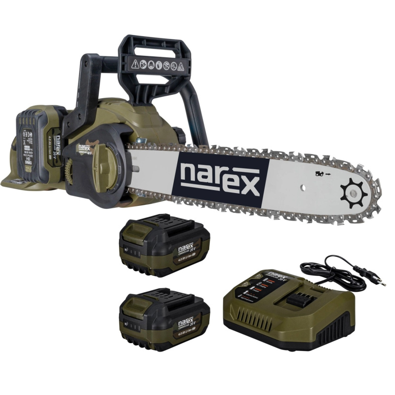 Narex Aku řetězová pila CAMOUFLAGE CPR 350 SET