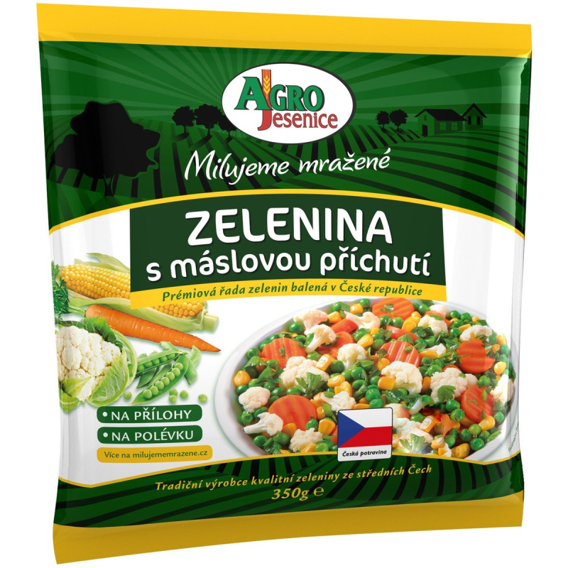 Agro Jesenice Zelenina s máslovou přichutí