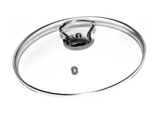 Poklice SFINX / 26 cm / do 220 °C / transparentní/nerez Varianta: ivi1