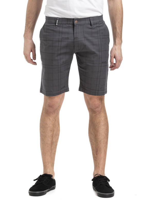 Meatfly Anthrax 19 Shorts D - Dark Grey Checks | Šedá | Velikost 32