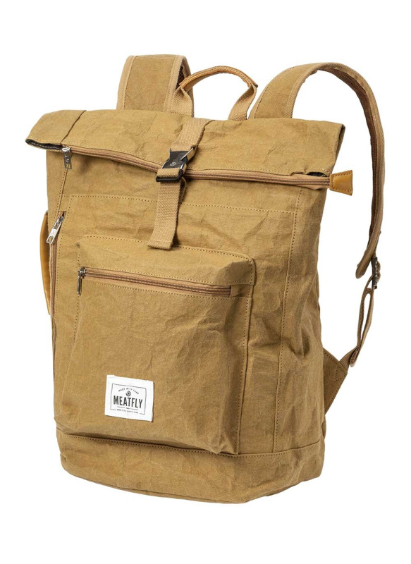 Meatfly batoh Ramkin Paper Bag Brown | Hnědá | Objem 25 L