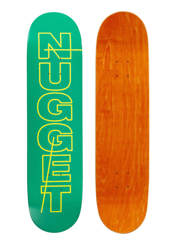 Nugget skateboardová deska Bizarre Medium A - Bluebird | Modrá | Velikost skate 7,9"