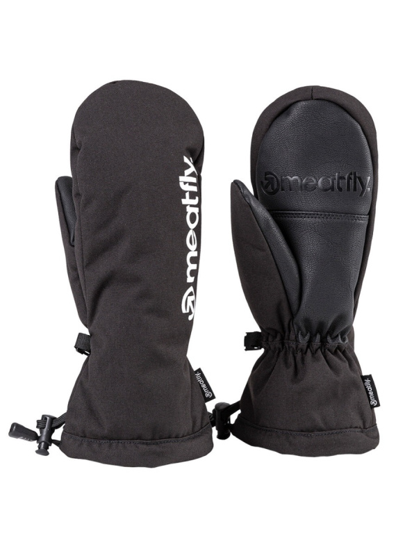 Meatfly dětské rukavice Slayer Black | Černá | Velikost 146