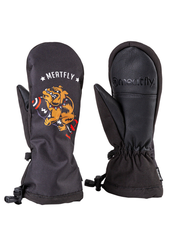 Meatfly dětské rukavice Slayer Bullet | Černá | Velikost 146