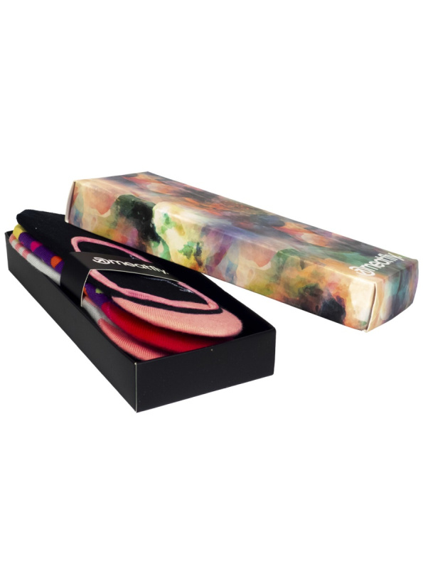 Meatfly dámské ponožky Low Gift Pack | Mnohobarevná | Velikost One Size