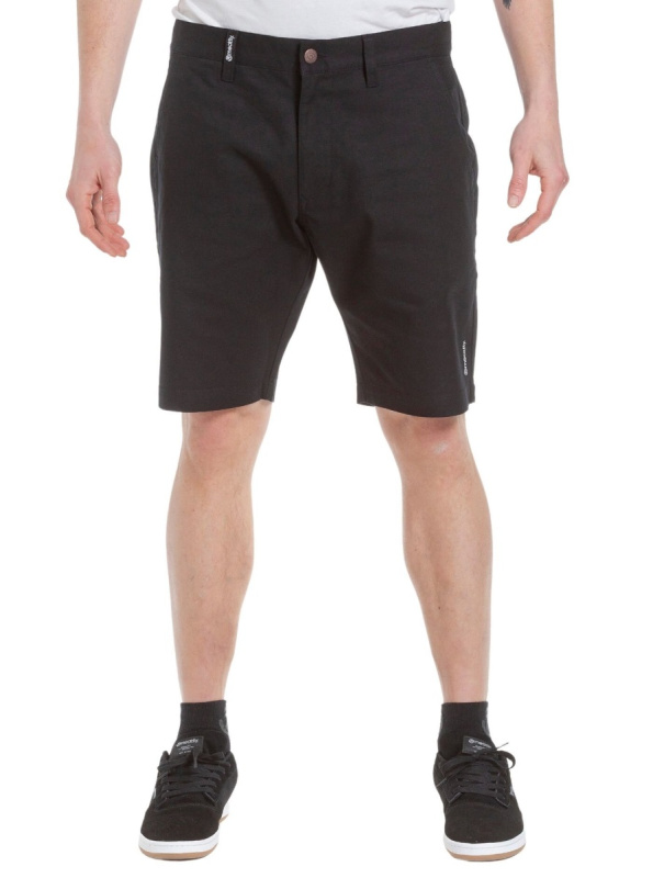 Meatfly pánské kraťasy Anthrax Black | Černá | Velikost 38