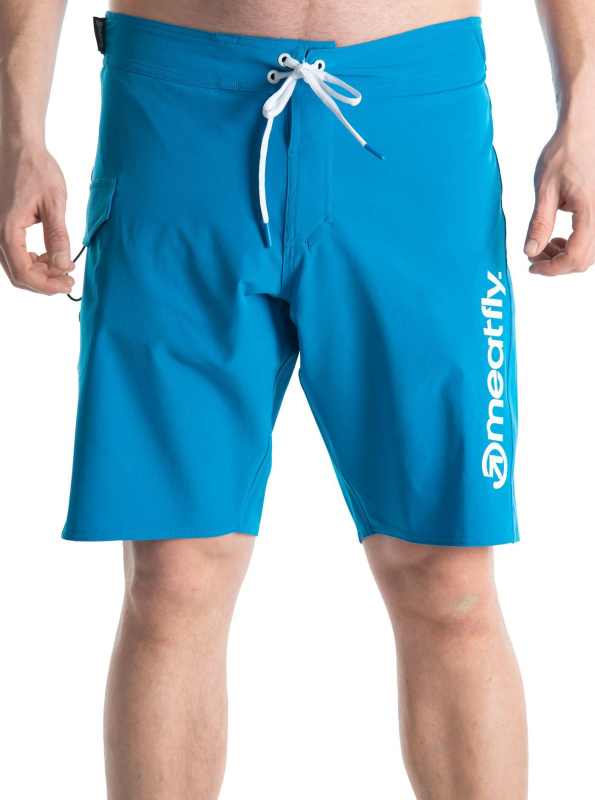 Meatfly pánské plavky Mitch Boardshorts 21 Blue Sky | Modrá | Velikost L