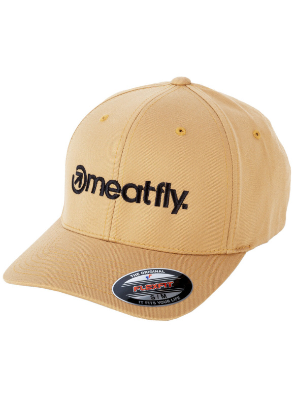 Meatfly Brand Flexfit Curry | Velikost L/XL