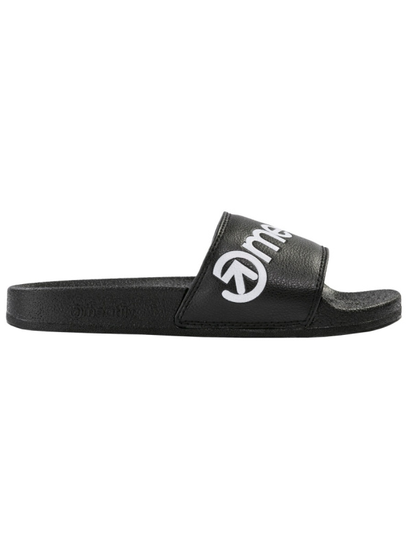 Meatfly dámské pantofle Hudson Ladies Black/White | Černá | Velikost 40 EU