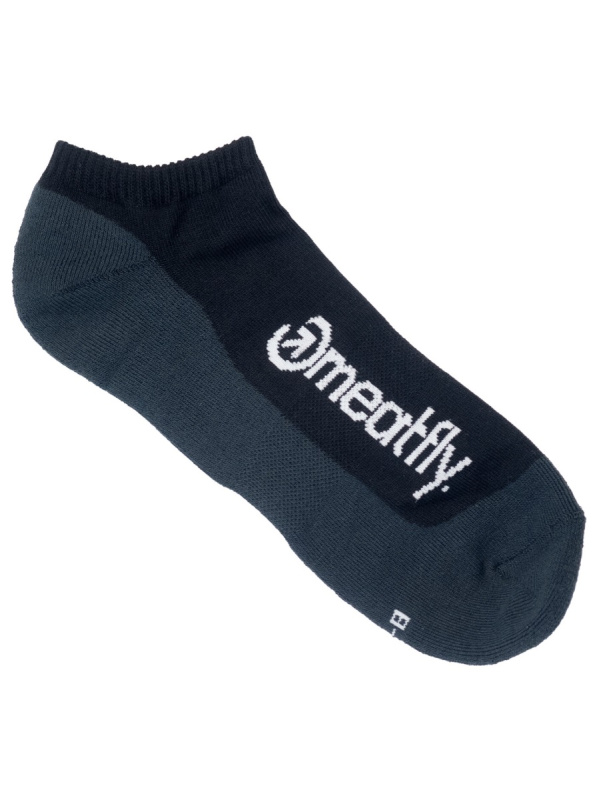 Meatfly ponožky Boot Black | Černá | Velikost M