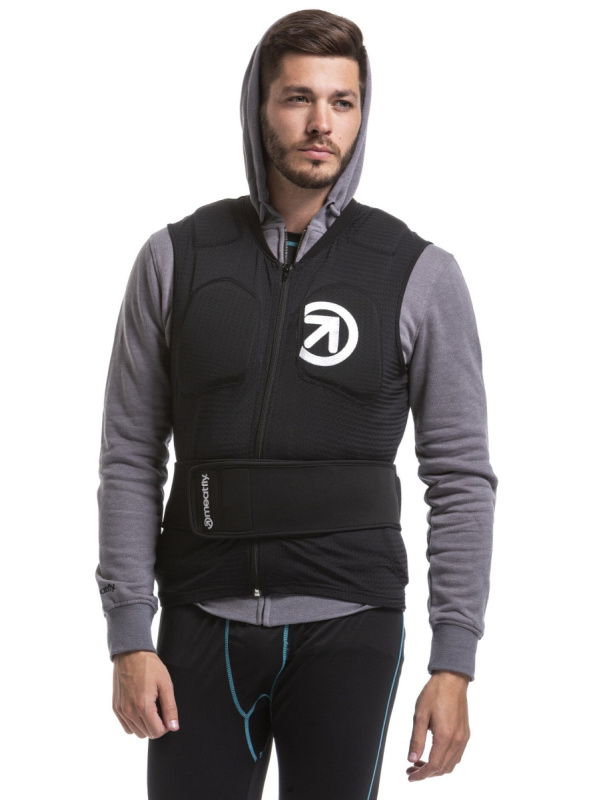 Meatfly chránič páteře Gearboy G Form Black/Blue | Černá | Velikost M