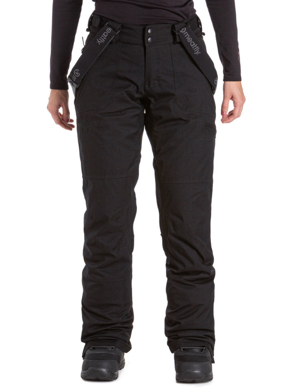 Meatfly dámské SNB & SKI kalhoty Foxy Premium Black | Černá | Velikost S