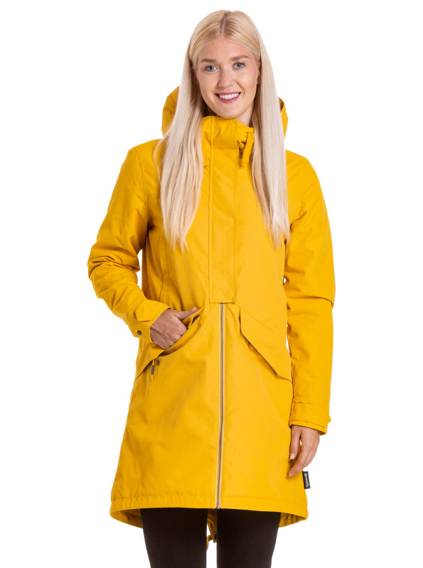 Meatfly dámská zimní bunda Beth Parka Curry Lemon | Žlutá | Velikost S