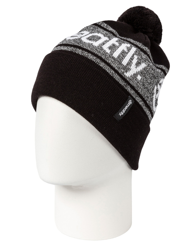 Meatfly kulich Robb Black/Grey Heather | Černá | Velikost One Size