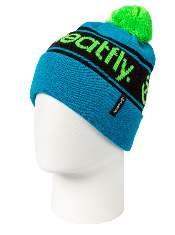 Meatfly kulich Robb Malibu Blue/Lime | Modrá | Velikost One Size