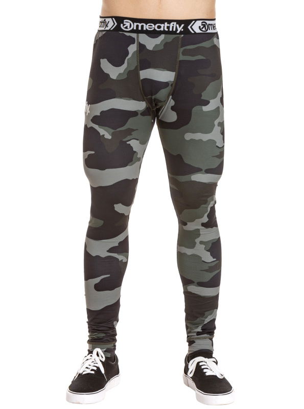 Meatfly pánské termo kalhoty Sloan Woodland | Maskáč | Velikost L