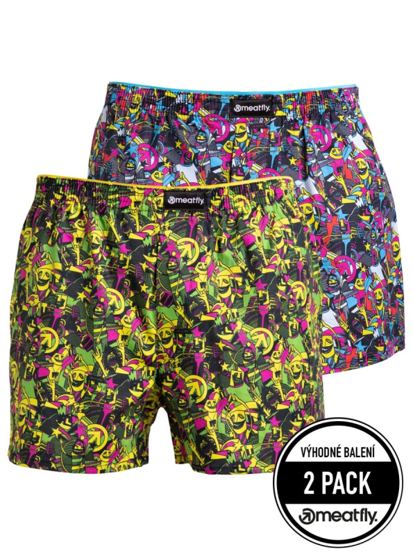 Meatfly pánské boxerky Agostino Cityboi | Mnohobarevná | Velikost M