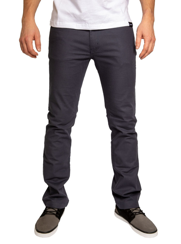 Meatfly pánské kalhoty Sagvan Dark Grey | Černá | Velikost 32