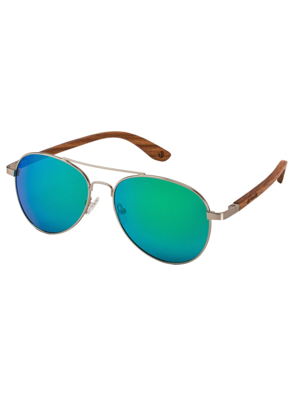 Meatfly sluneční polarizační brýle Aviator Green | Zelená | Velikost One Size