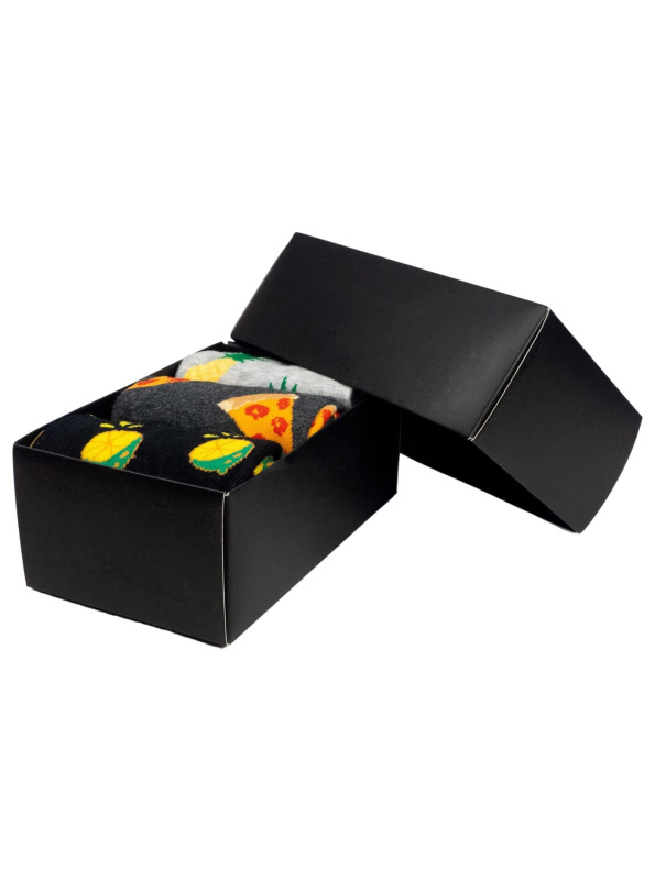 Meatfly ponožky Lexy Gift Pack Citrus | Mnohobarevná | Velikost L/XL