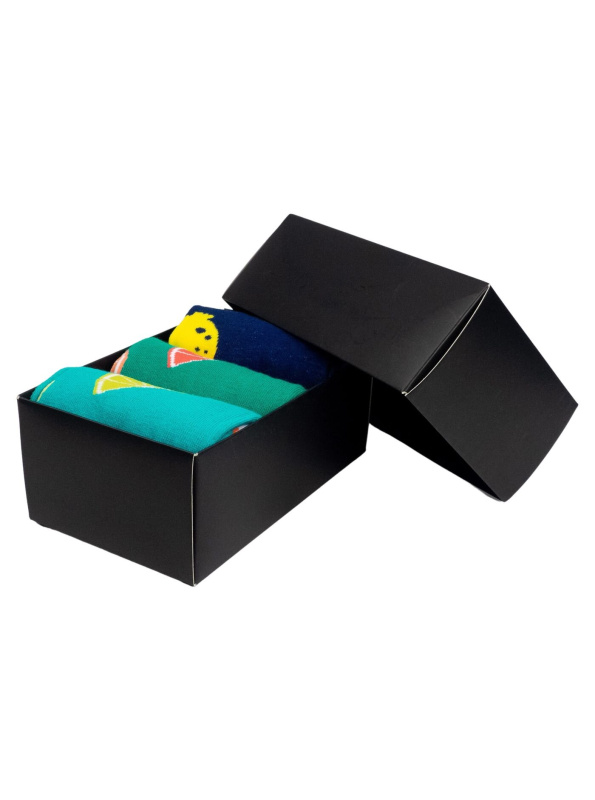 Meatfly ponožky Lexy Gift Pack Lemons | Mnohobarevná | Velikost L/XL