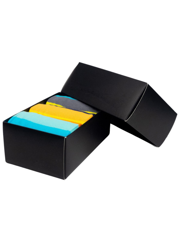 Meatfly ponožky Lexy Gift Pack Orange Stripes | Mnohobarevná | Velikost L/XL