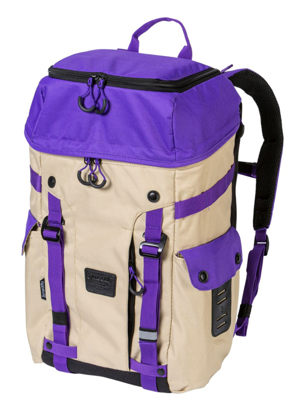 Meatfly batoh Scintilla Cream/Violet 26 L | Písková | Objem 26 L