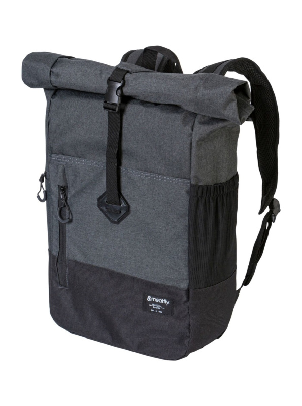 Meatfly batoh Holler Charcoal 28 L | Šedá | Objem 28 L