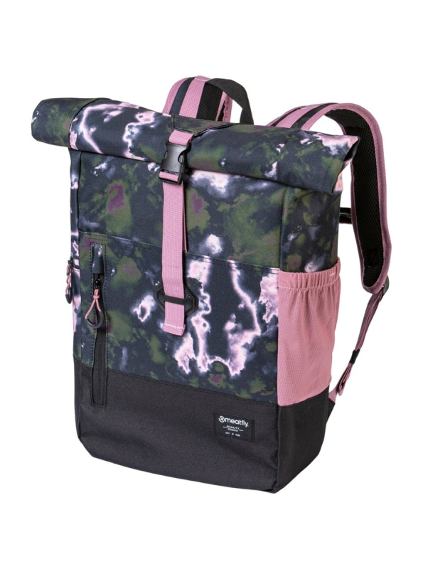 Meatfly batoh Holler Storm Camo Pink 28 L | Růžová | Objem 28 L