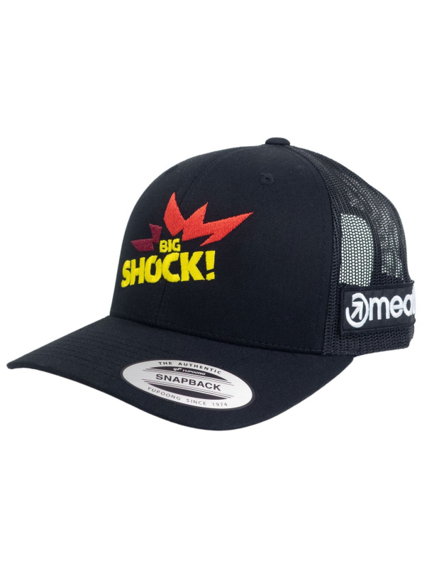 Meatfly kšiltovka Big Shock Trucker Black | Černá | Velikost One Size