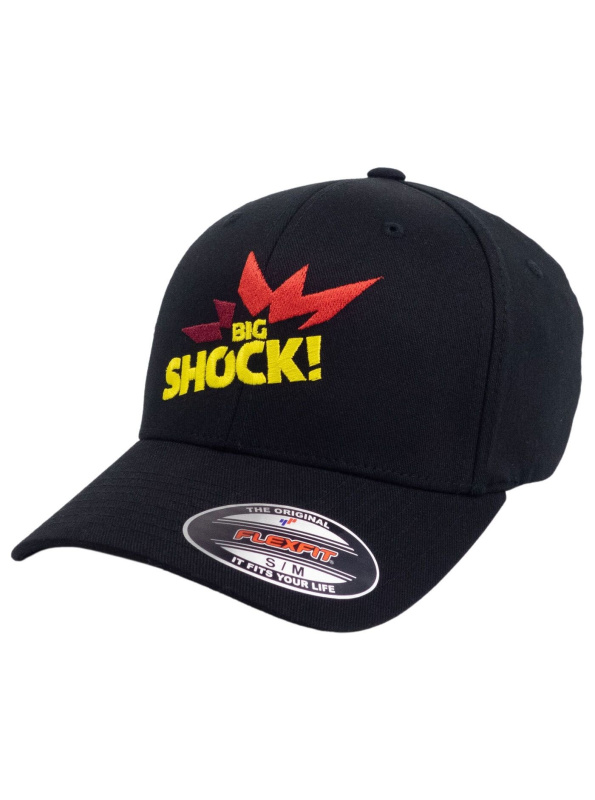 Meatfly kšiltovka Big Shock Flexfit Yellow/Black | Černá | Velikost L/XL