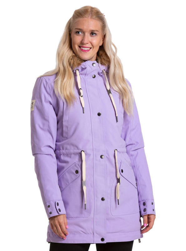 Meatfly dámská zimní bunda Artemis Parka Purple | Fialová | Velikost L