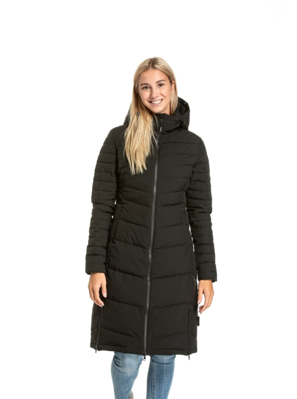 Meatfly dámská zimní bunda Olympa Black | Černá | Velikost XXL