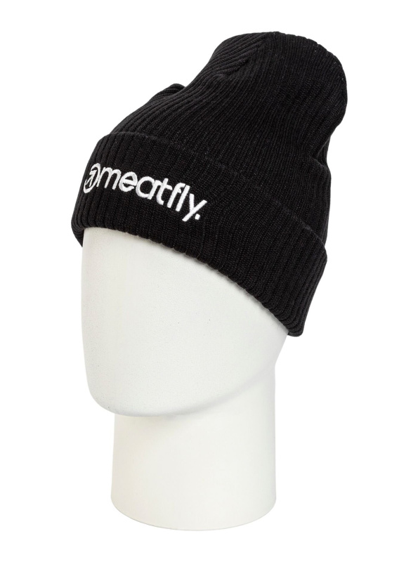 Meatfly kulich Yoshua Logo Black | Černá | Velikost One Size